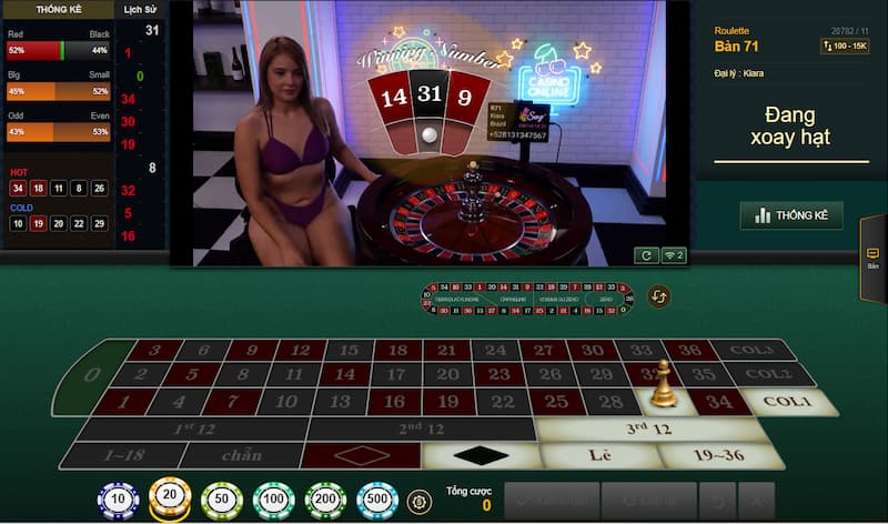 Roulette Kubet: Hướng Dẫn Luật Và Cách Chơi Chi Tiết 2026 4 Các bước tham gia bàn chơi Roulette tại Kubet
